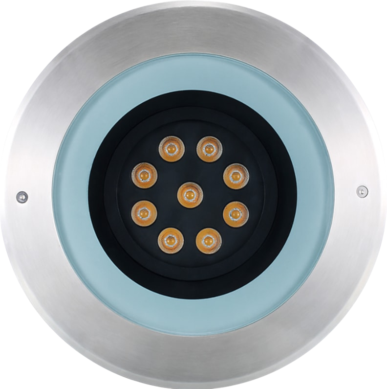 Luminária de piso embutida Interrata